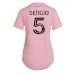 Tanie Strój piłkarski Inter Miami Sergio Busquets #5 Koszulka Podstawowej dla damskie 2023-24 Krótkie Rękawy
